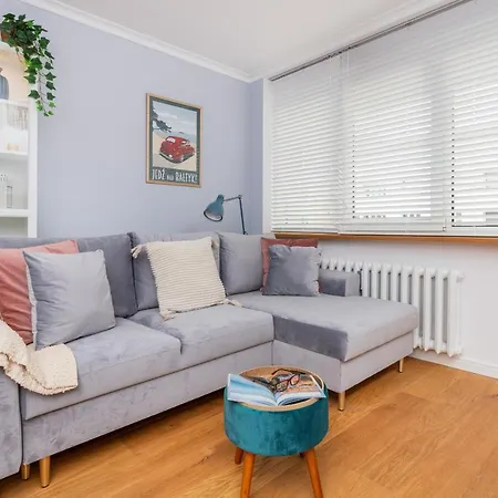 Cozy Pastel Two Bedroom Apartment In Central Gdynia By Noclegi Renters Exteriér fotografie